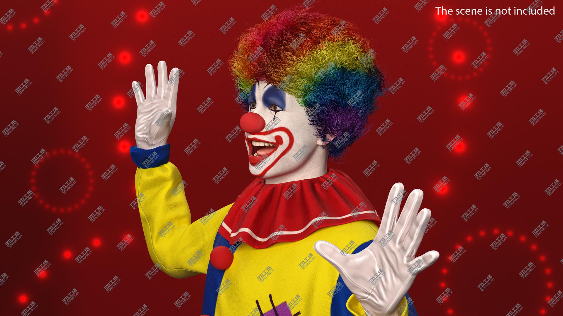 images/goods_img/202104093/Adult Clown Suit Dancing Pose Fur model/5.jpg